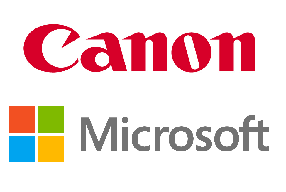 canon and microsoft