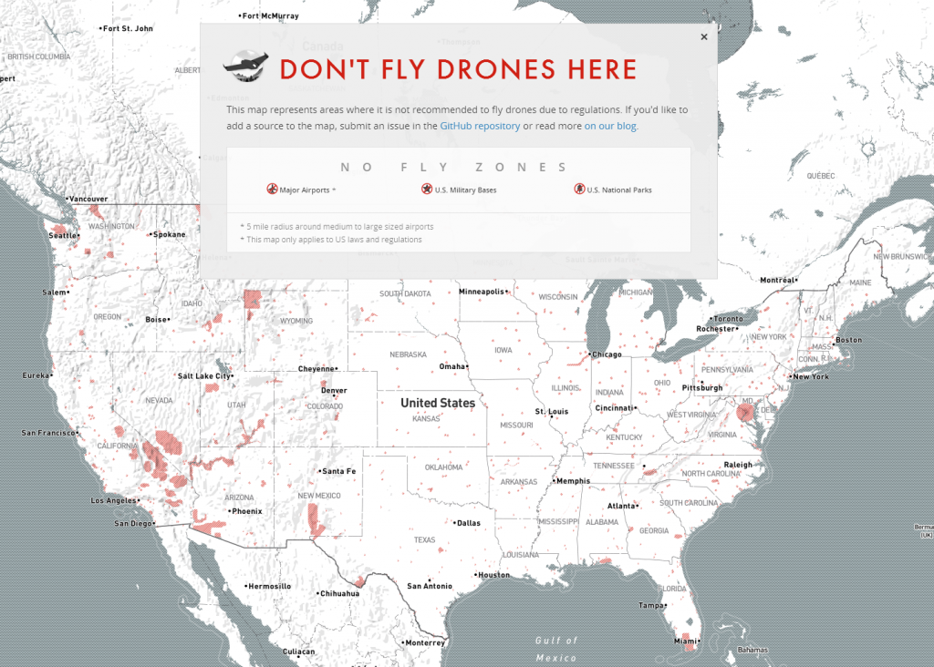 no fly drone