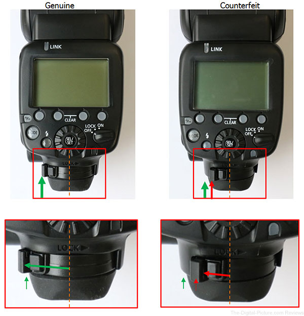 Canon-Speedlite-600EX-RT-Counterfeit-Foot-Lock