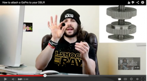 How to attach a GoPro to your DSLR
